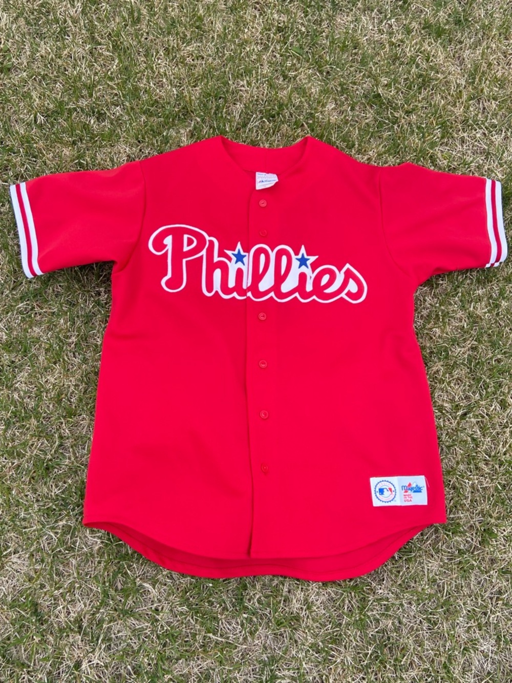 Vintage Philadelphia Phillies Gregg Jefferies Baseball Jersey